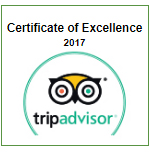 Unawatuna Diving Center trip Advisor Certificate